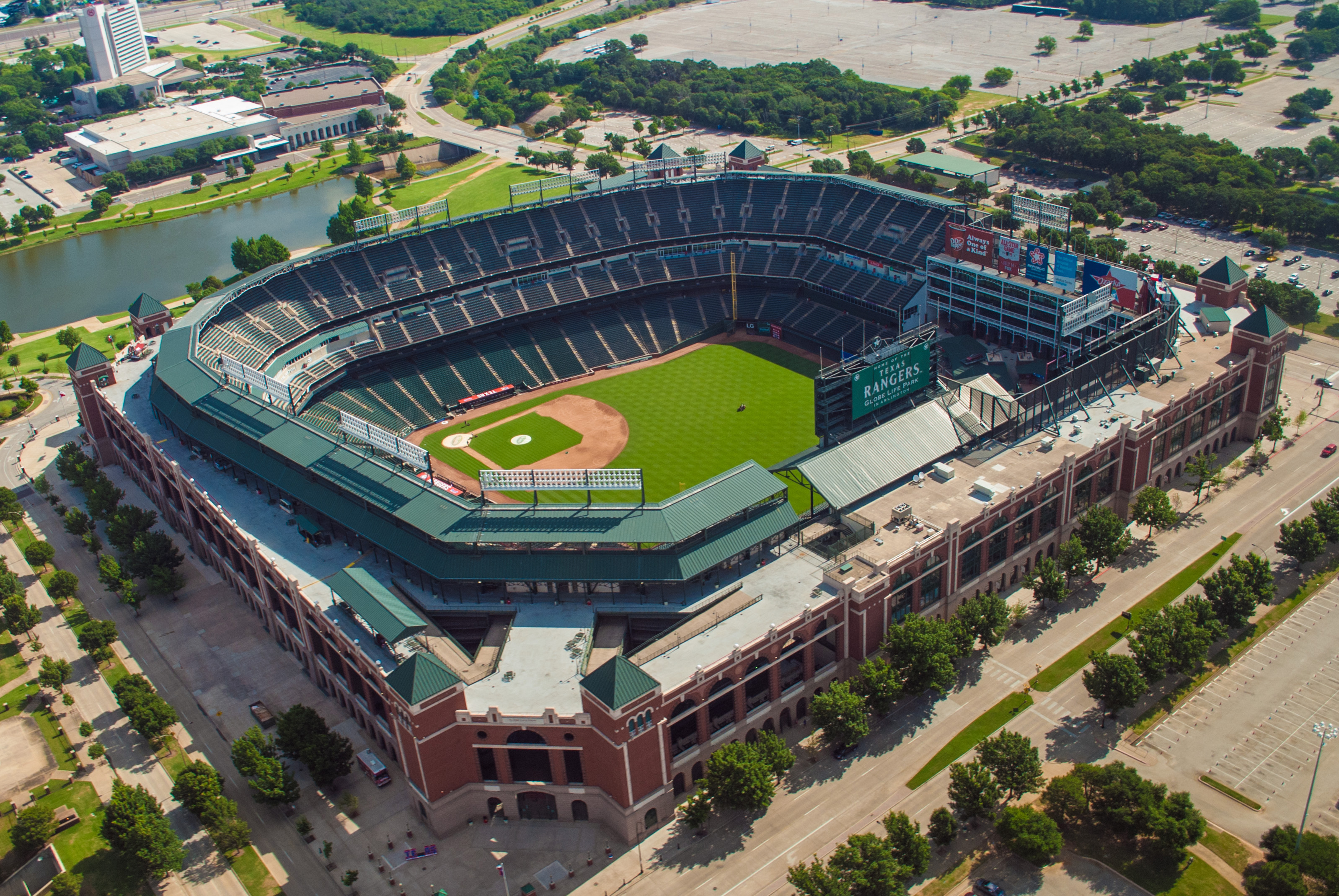 The current Globe Life Park, originally know as the Ballpark in Arlington, opened in 1994.