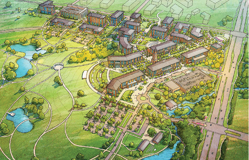 UNT at Frisco campus University of North Texas campus master plan