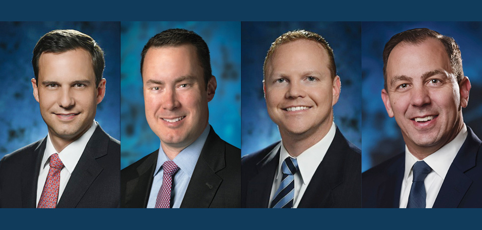 Left to right: Bryan A. Erman, William D. Lambert, Brian J. Willey, and Robert T. Macalik [Photos: Matador Resources]