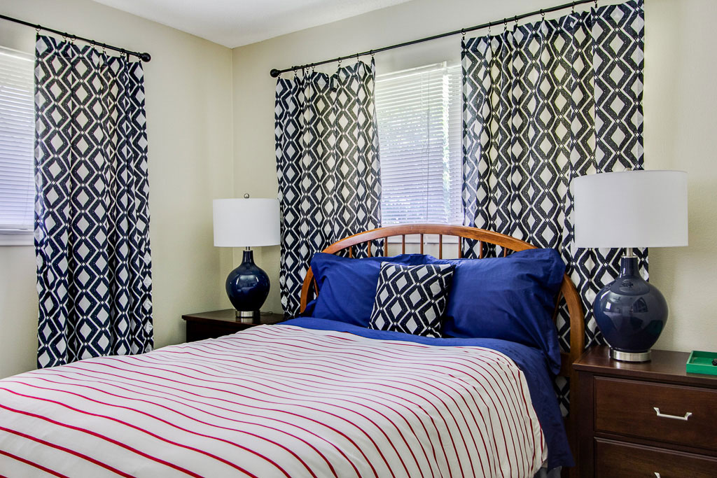 A look at the newly designed bedroom. Photo: Dwell With DIgnity/nousDECOR