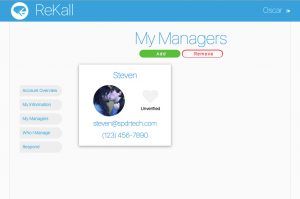 A look at the ReKall website.