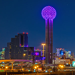 Reunion Tower, photo by Michael Samples