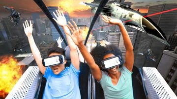 Six Flags virtual reality rollercoasters
