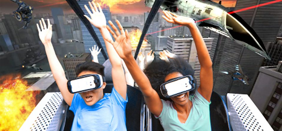 Six Flags virtual reality rollercoasters