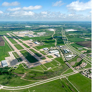 Fort Worth Alliance Airport. Photo courtesy of AllianceTexas.