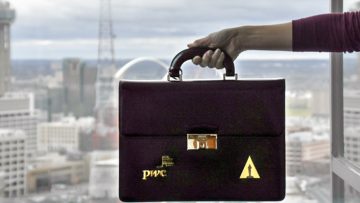 PwC briefcase
