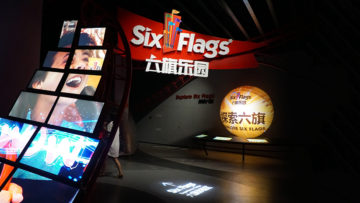 Six Flags exhibition center. [Photo: Courtesy of Six Flags]