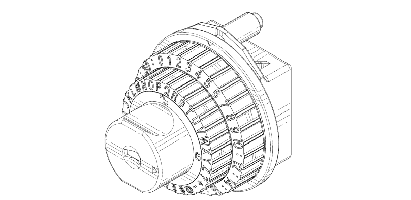 Combination lock | Design patent