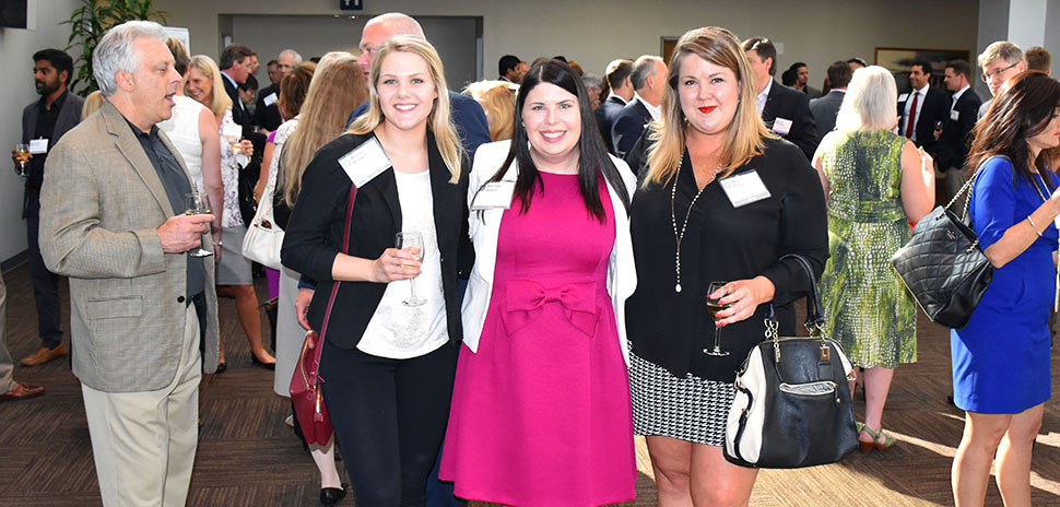 Brooke Burnett, Epitec Technical Recruiter; Katrina Baker, SEI – Systems Evolution, Inc. Senior Consultant; Bri Crow, Zyston Business Development Manager