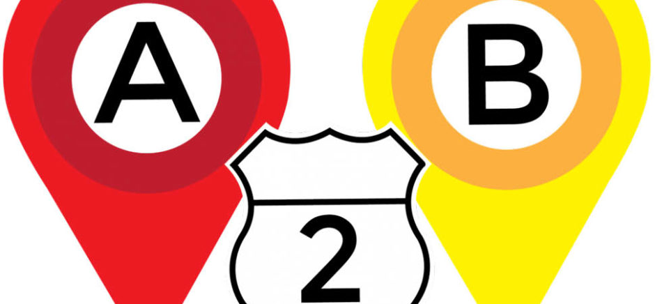A2B, is a game that helps players learn the names and locations of major roads, major landmarks, and historical sites.