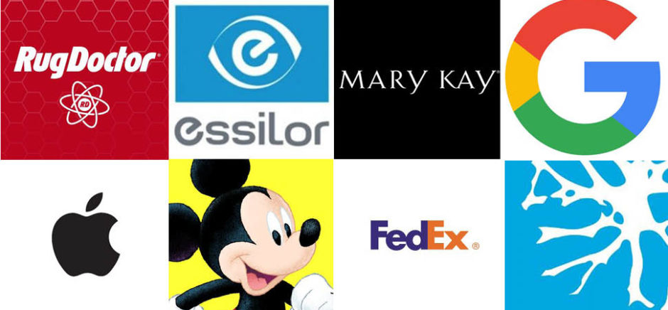 Clockwise from left: Patents were assigned to Rug Doctor, Essilor International, Mary Kay, Google Inc., Brainspace, FedEx Supply Chain Logistics Electronics Inc., Disney Enterprises Inc., and Apple Inc. the week of Oct. 17.