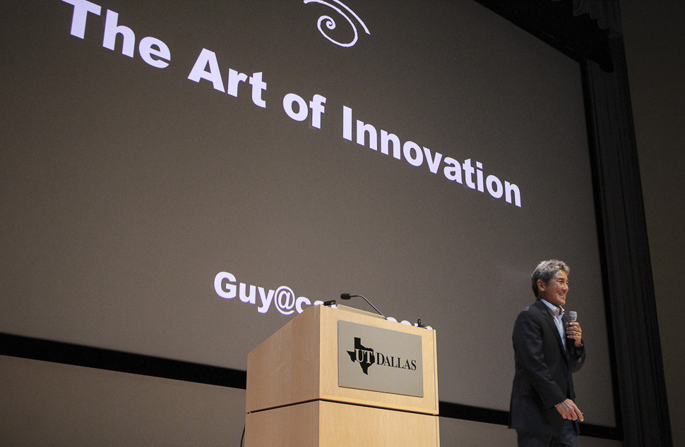 Guy Kawasaki on "The Art of Innovation" at UTD Big Idea Competion 2017