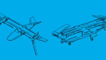 Foldable tiltrotor aircraft