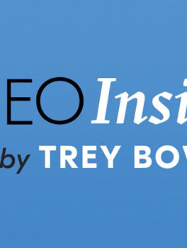 The CEO insider video podcast hosted by Trey Bowles