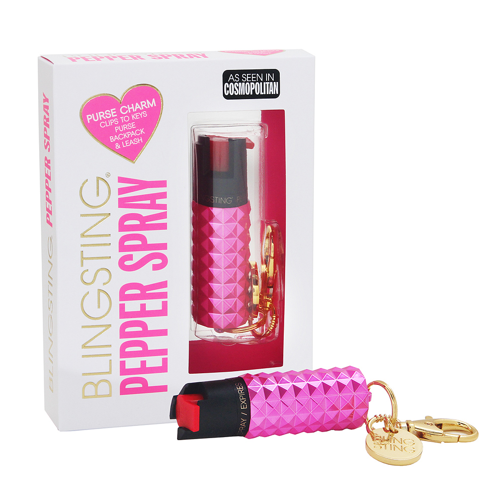 Bling Sting PINK RHINESTONE Pepper Spray – Bless UR Heart Boutique