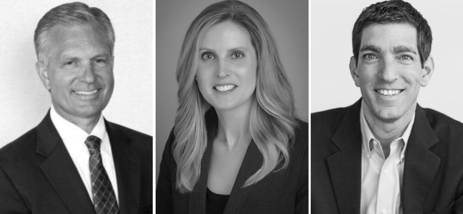 From left: Dallas Regional Chamber President and CEO Dale Petroskey, At Home Chief Marketing Officer Ashley Sheetz, and Hilti North America President and CEO Avi Kahn.