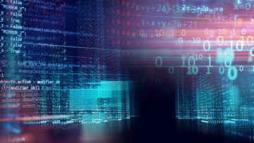 digital city scape with digit number elements illustration [Illustration: monsitj via iStock]