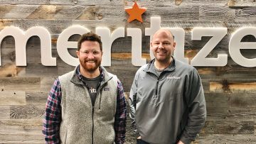 Founded in 2016 by Chief Executive Officer Chris Keaveney (right) and Chief Credit & Analytics Officer Phillip Stegner, the fast-growing education lender has raised a total of $23.4 million in funding, according to Crunchbase. [Photo via Meritize]