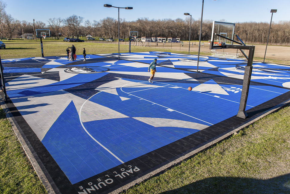 cool college basketball courts