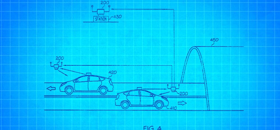 toyota autonomous driving system patent granted