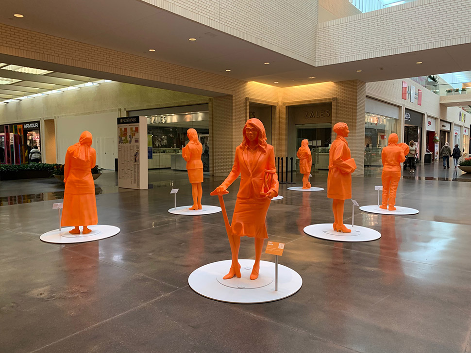 IfThenSheCan: Ten Statues From All-Female Exhibit Are on Display at NorthPark  Center Until Nov. 9 » Dallas Innovates