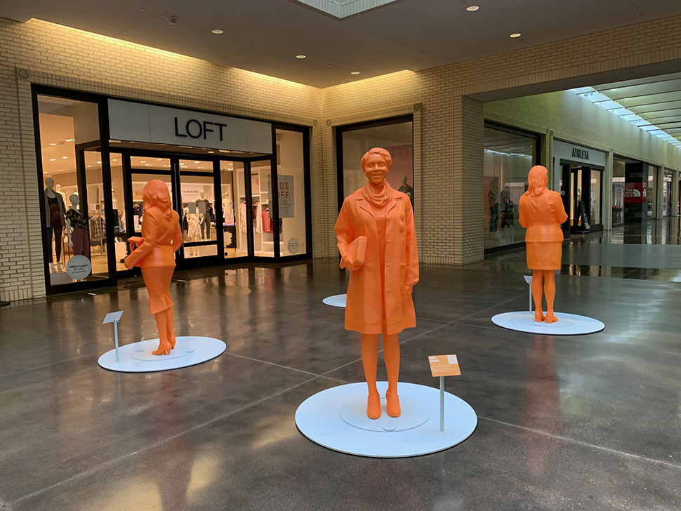 IfThenSheCan: Ten Statues From All-Female Exhibit Are on Display