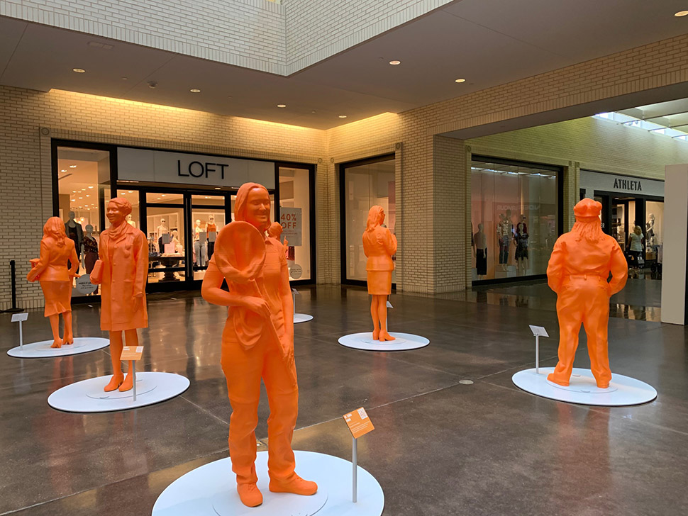 IfThenSheCan: Ten Statues From All-Female Exhibit Are on Display