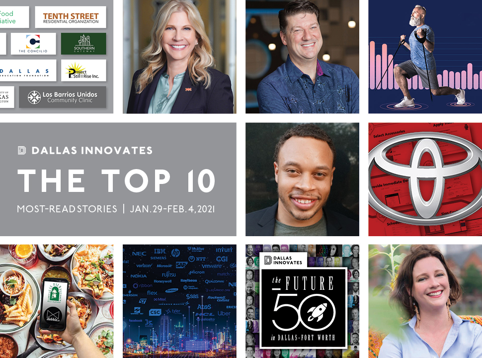 Most popular stories on Dallas Innovates Jan. 29 - Feb 4, 2021