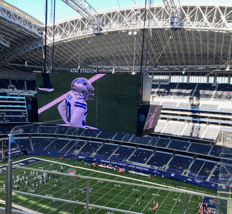 cowboys game antenna channel