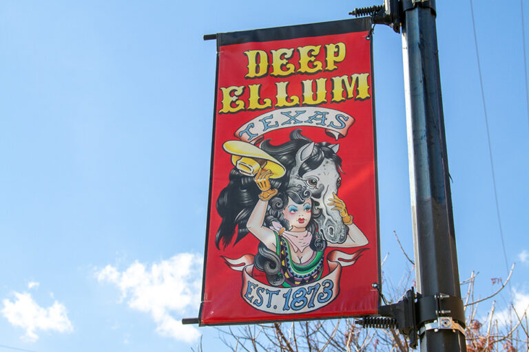 Deep Ellum Celebrates Its Tattoo Artists With New Streetlight Banners