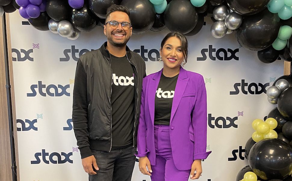Stax Founder and President Sal Suneera and Founder and CEO Suneera Madhani