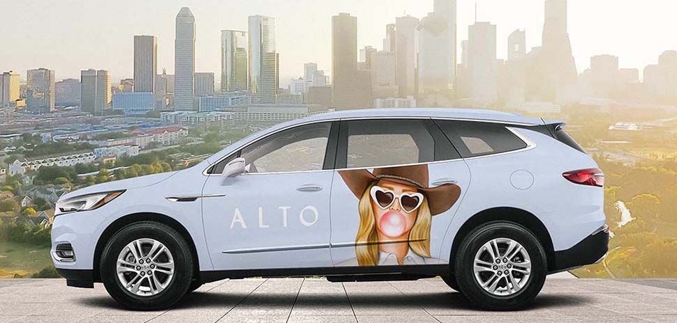 Alto Releases 'Art Cars' Into Dallas - D Magazine