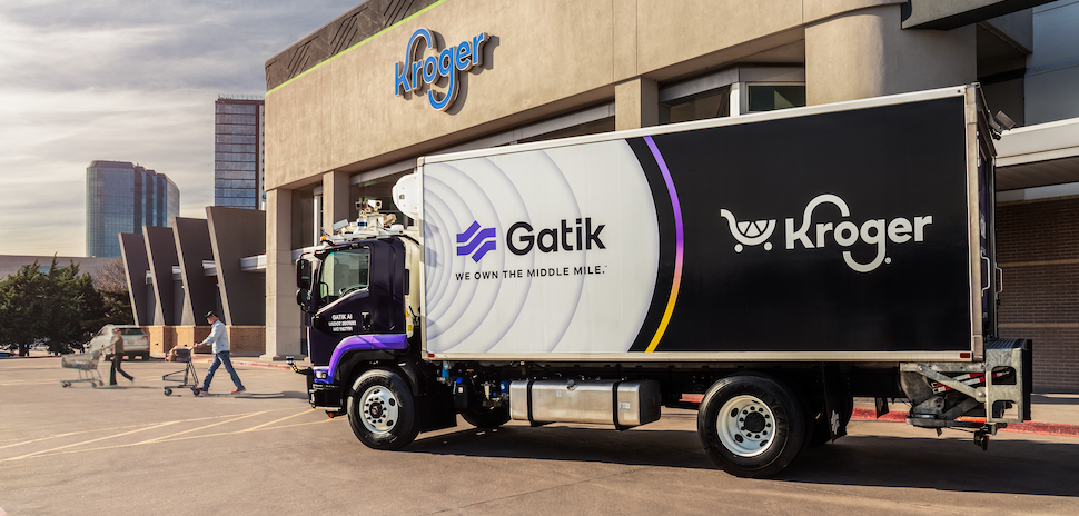 Gatik partners with Kroger to deliver self-driving trucks to Dallas-area stores » Dallas is innovating