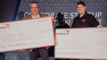 Raise A Hood and Metrolla took top prizes in Capital One's 2024 Accelerator Pitch at Dallas Startup Week in August.