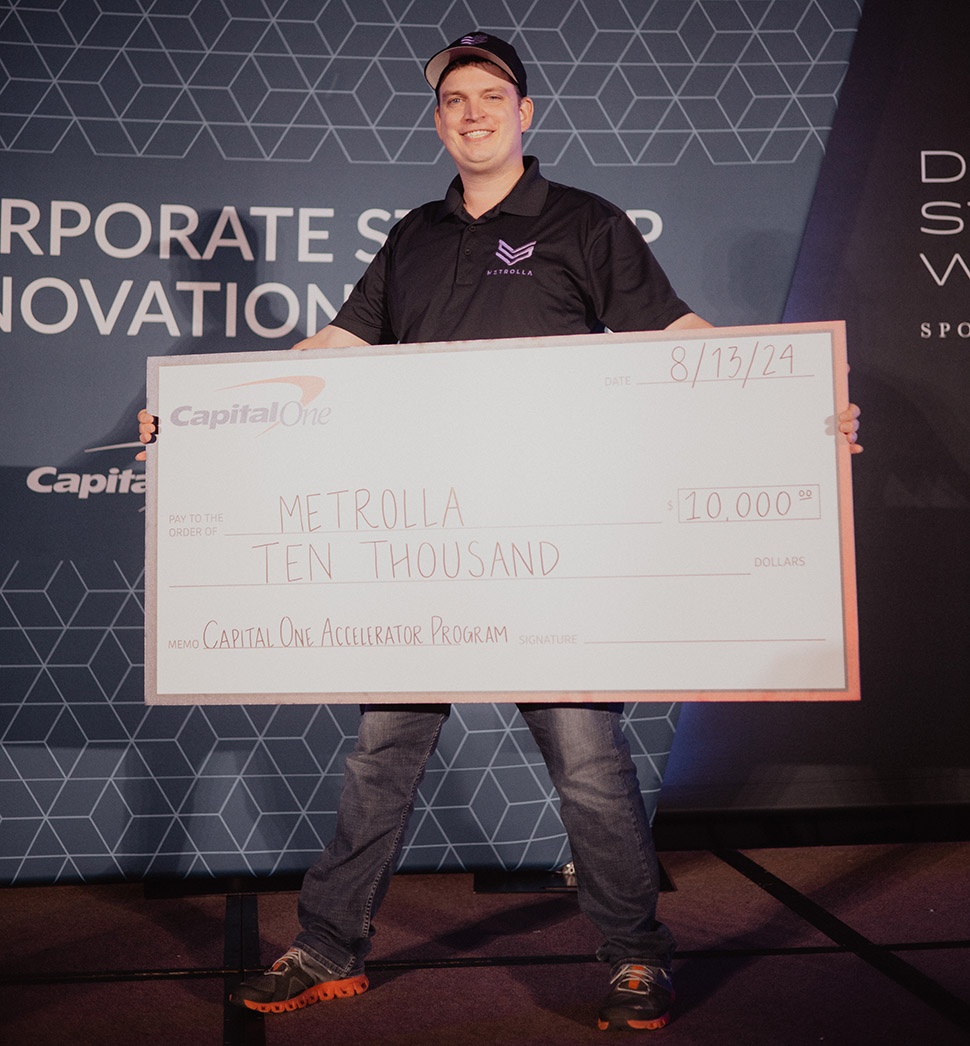 Metrolla Pitch Winner at Dallas Startup Week: Dallas Startup Week 2024 Capital One Accelerator Pitch