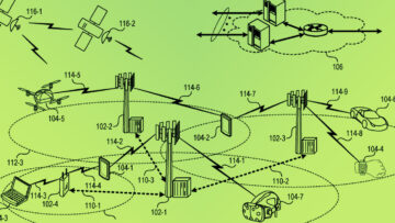 T-Mobile USA has received a newly granted patent for "Autonomous Delivery to a Dynamic Location," invented by Prosper-based Sathyaraj Kolandasamy. The patent describes a system that enables an autonomous vehicle to update its delivery destination in real time by tracking the changing location of a user's wireless device—allowing items to be delivered even as the recipient moves. [Source image: USPTO Patent #12282888, Fig. 1; background by DI Studio]