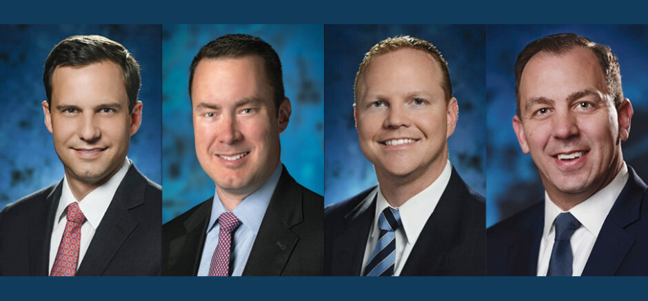 Left to right: Bryan A. Erman, William D. Lambert, Brian J. Willey, and Robert T. Macalik [Photos: Matador Resources]