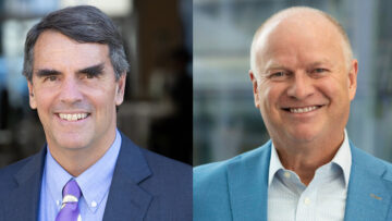 Venture capitalist Tim Draper and NVCA President and CEO Bobby Franklin are the first speakers announced for the 2025 Venture Dallas Conference. [Images courtesy Venture Dallas]