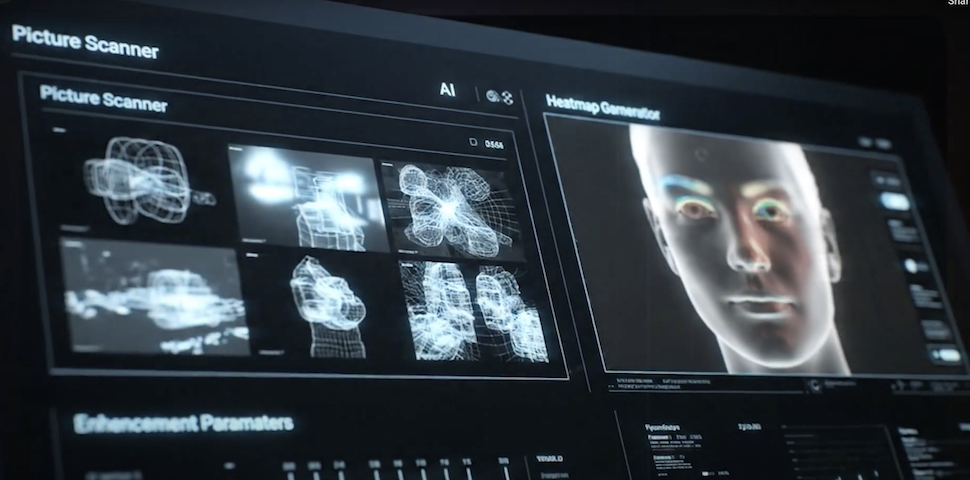 An example of the 4KAgent AI system restoring a blurry portrait of a woman.