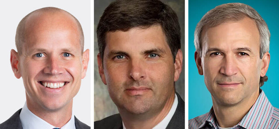 Headshots of Ben Lowe, Kevin Ooley, Raul Martynek