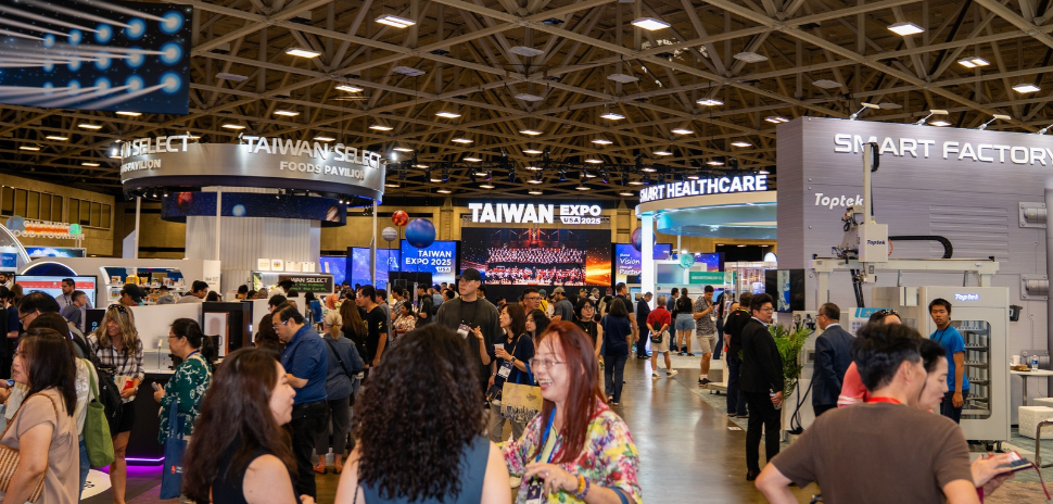 Taiwan Expo Floor with vendors.