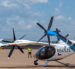 air taxi in tarmac