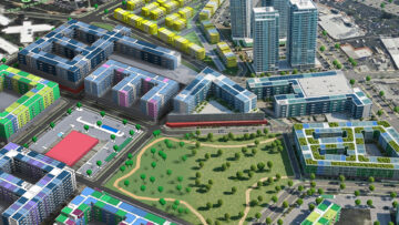 real estate development rendering
