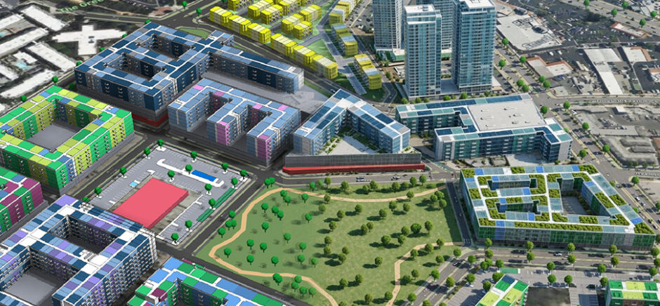 real estate development rendering