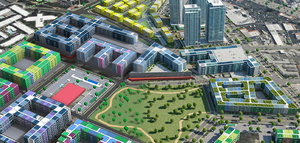 real estate development rendering