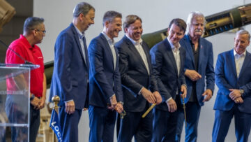 Lockheed Martin ribbon cutting event