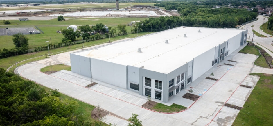 Outside view of manufacturing facility