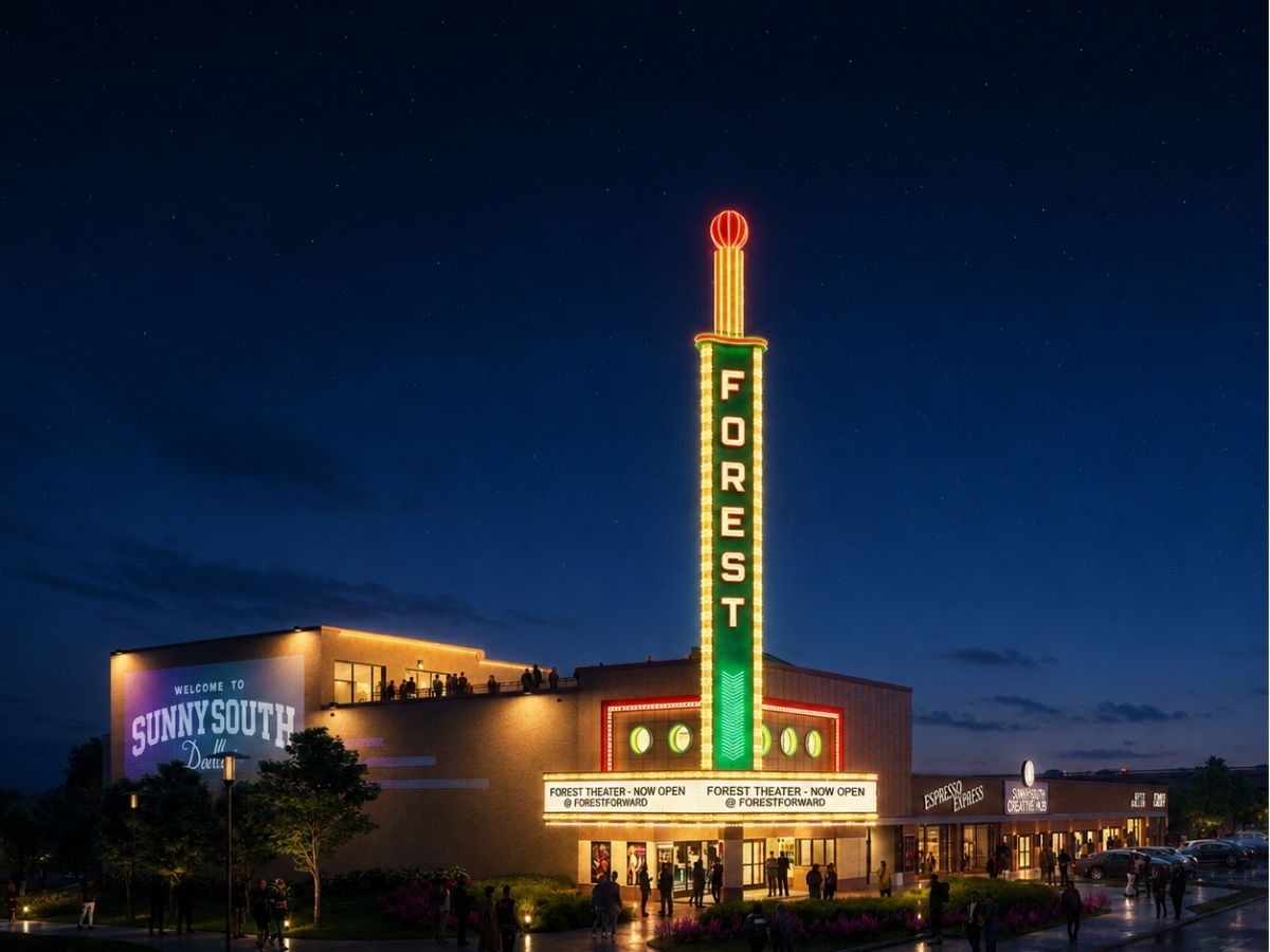 Forest Theater rendering