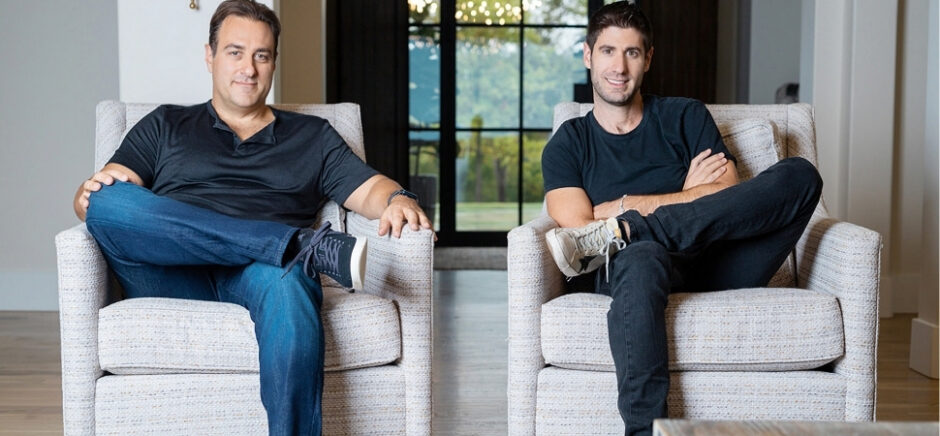 Mike Fey on left with Dan Amiga