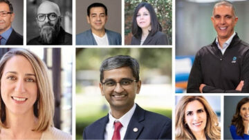 Headshots of speakers at CIO summit